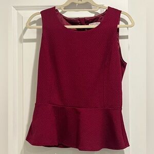 New York and Company Peplum Tank